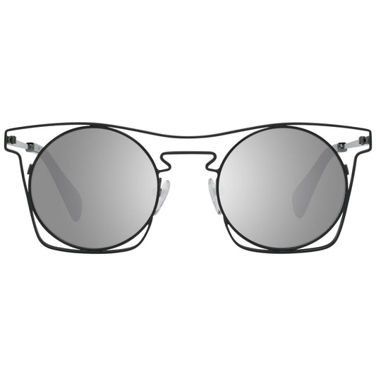 Yohji Yamamoto Blaue Unisex-Sonnenbrille