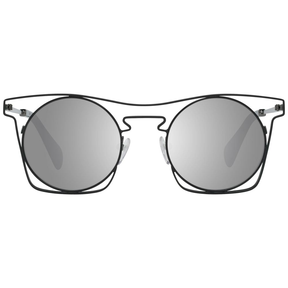 Yohji Yamamoto Blaue Unisex-Sonnenbrille