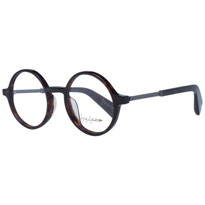 Yohji Yamamoto Braunes Unisex-Brillengestell