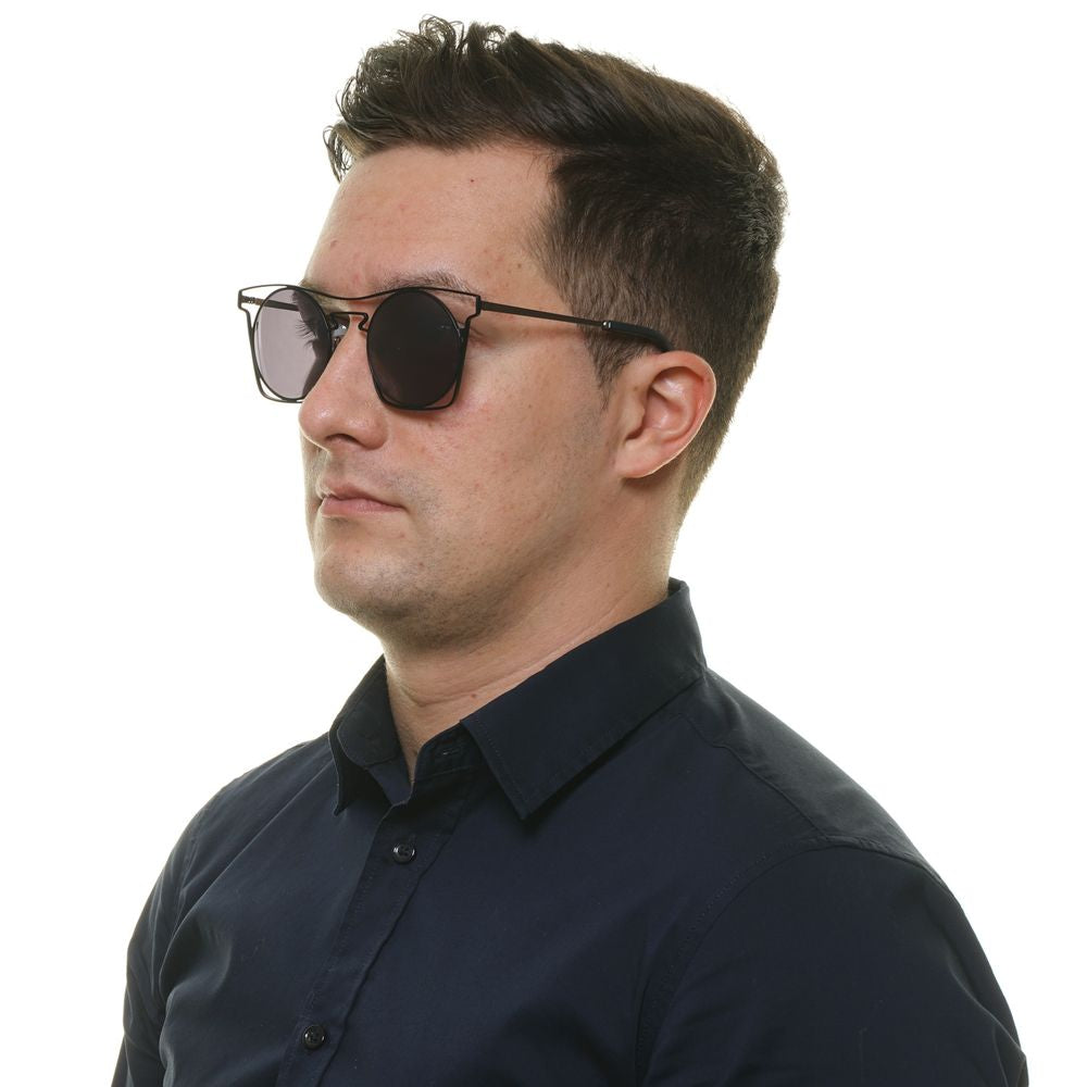 Yohji Yamamoto Blaue Unisex-Sonnenbrille