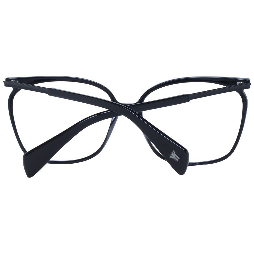 Yohji Yamamoto, schwarzes Unisex-Brillengestell
