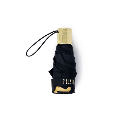 Alviero Martini Prima Classe schwarzer Nylonschirm