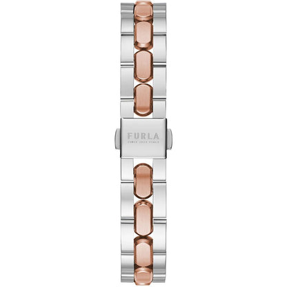 Furla Damenuhr aus grauem Edelstahl
