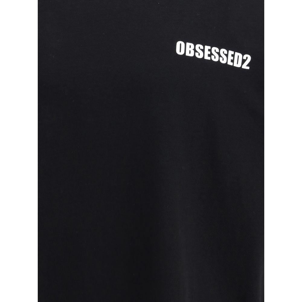 Dsquared² Schwarze Baumwoll-Sportbekleidung