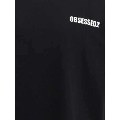 Dsquared² Schwarze Baumwoll-Sportbekleidung