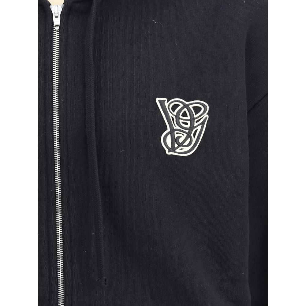 Valentino Schwarzes Baumwoll-Sweatshirt