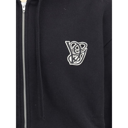 Valentino Schwarzes Baumwoll-Sweatshirt