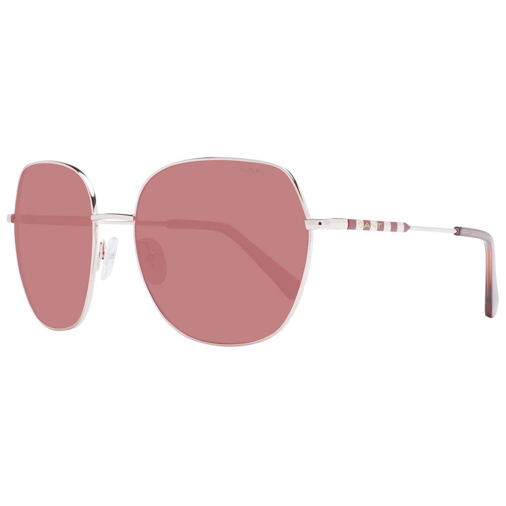 Gant Sonnenbrille aus roségoldfarbenem Metall