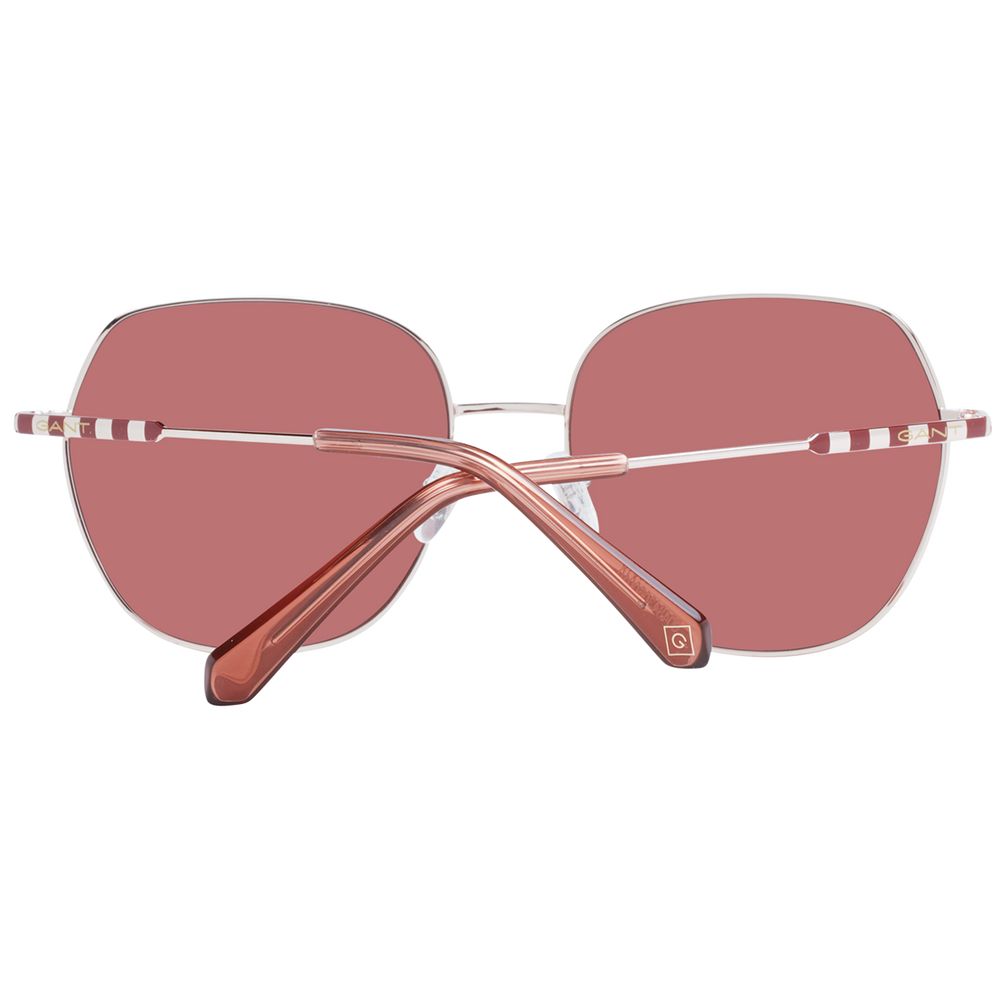 Gant Sonnenbrille aus roségoldfarbenem Metall