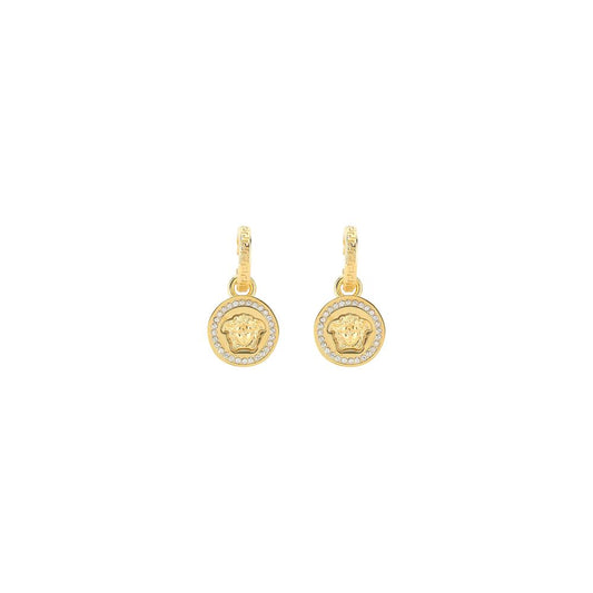 Versace Ohrringe aus goldenem Messing