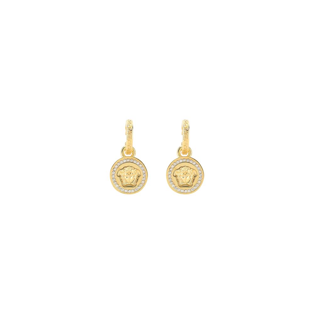 Versace Ohrringe aus goldenem Messing