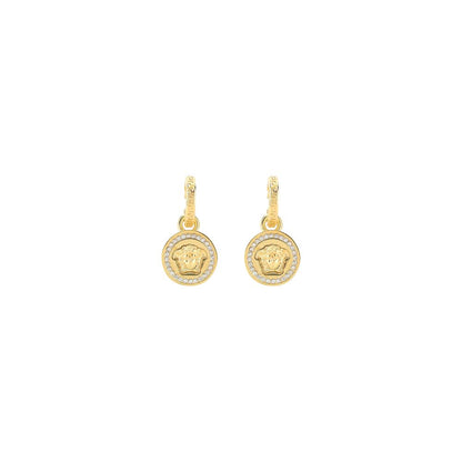 Versace Ohrringe aus goldenem Messing