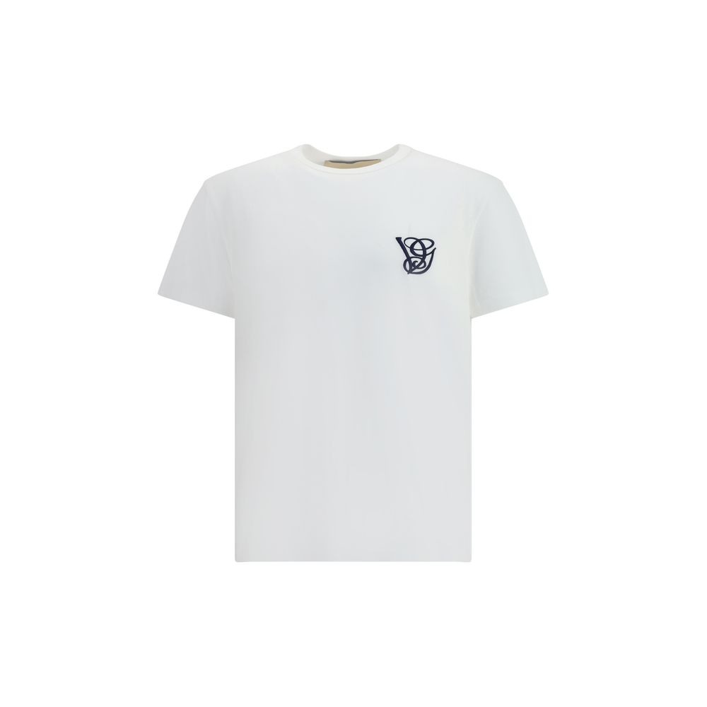 Valentino Weißes Baumwoll-T-Shirt
