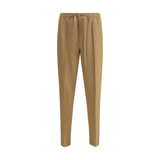 Valentino Braune Freizeithose aus Polyester