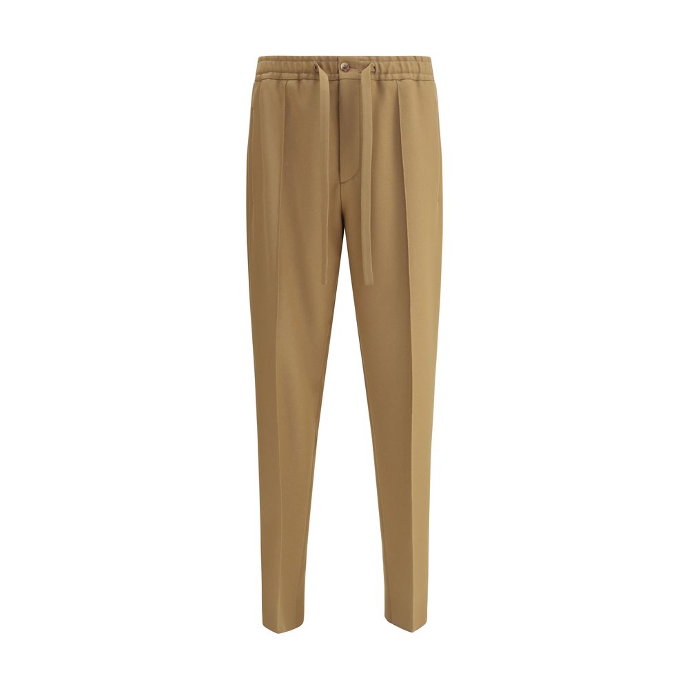 Valentino Braune Freizeithose aus Polyester