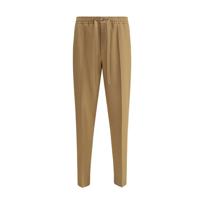 Valentino Braune Freizeithose aus Polyester