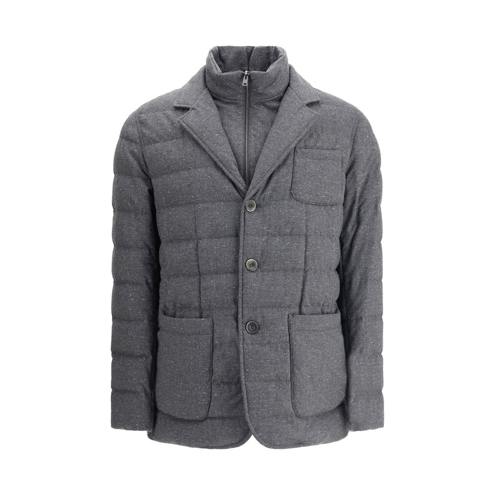 Herno Gray Wool Coat