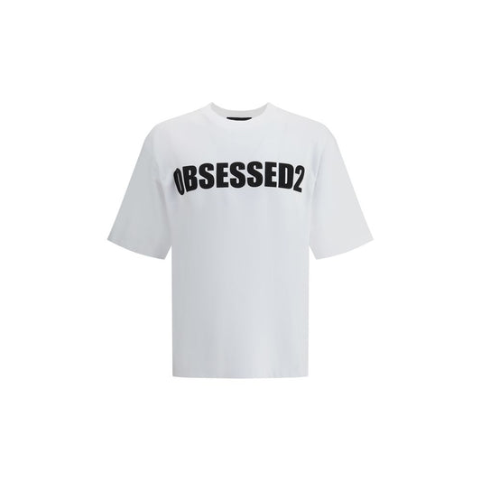 Dsquared² Weißes Baumwoll-T-Shirt