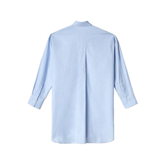 Hinnominate Blue Cotton Shirt