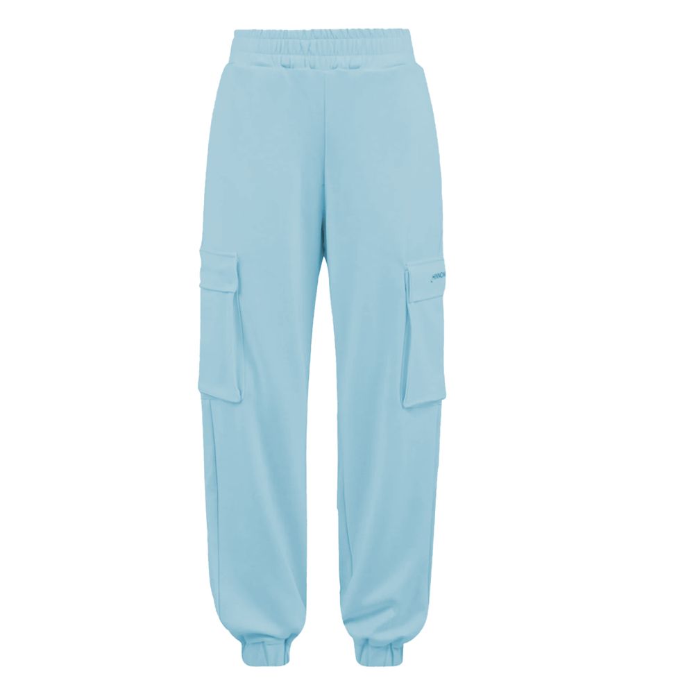 Hinnominate Blue Polyester Women Pant