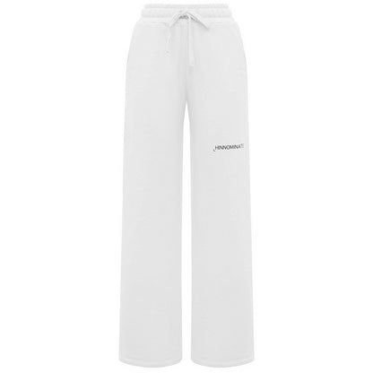 Hinnominate White Cotton Women Palazzo Pants