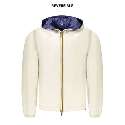 K-WAY Beige Nylon Herrenjacke