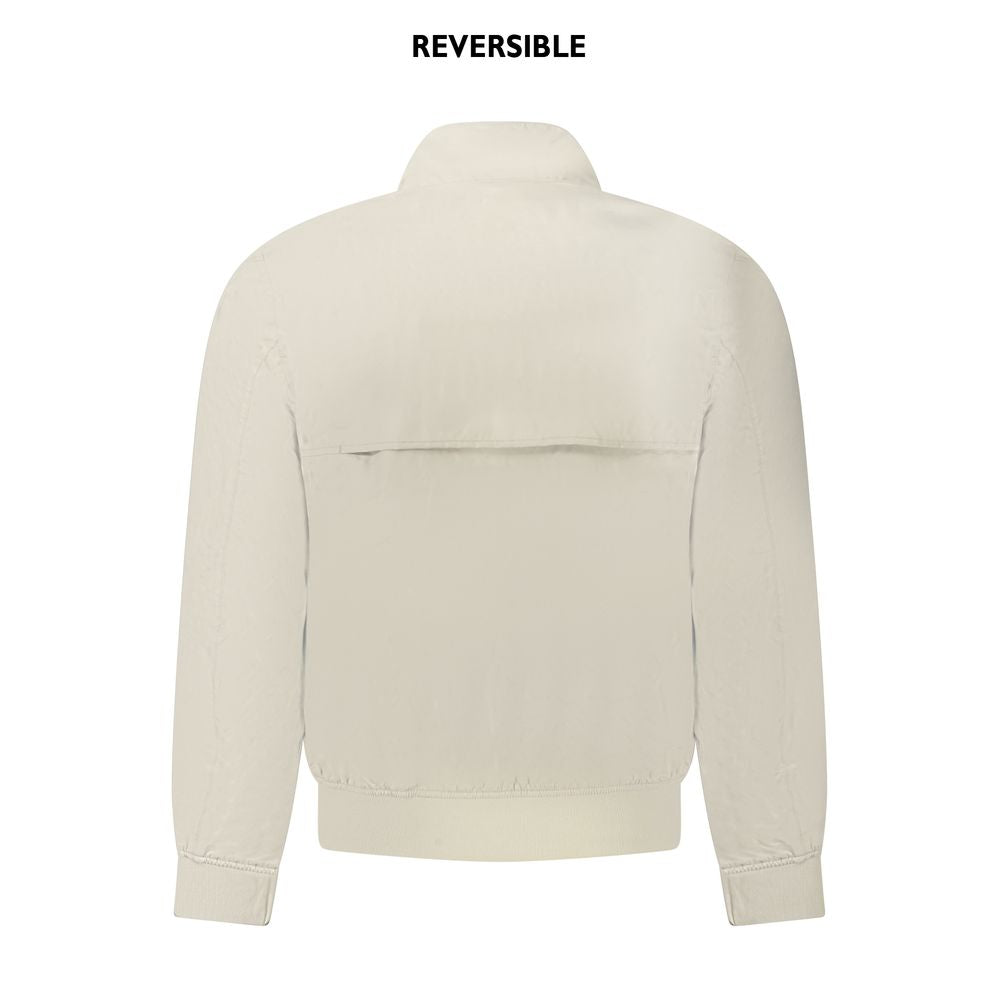 K-WAY Beige Nylon Herrenjacke