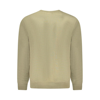 Hugo Boss Green Cotton Men Sweater