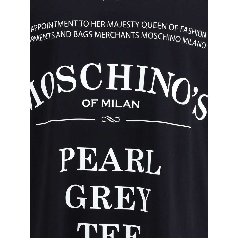 Moschino Black Cotton T-Shirt