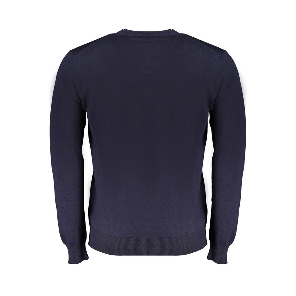 Blauer Wollpullover von Harmont &amp; Blaine