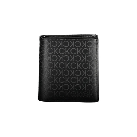 Calvin Klein Schwarze Polyester-Geldbörse