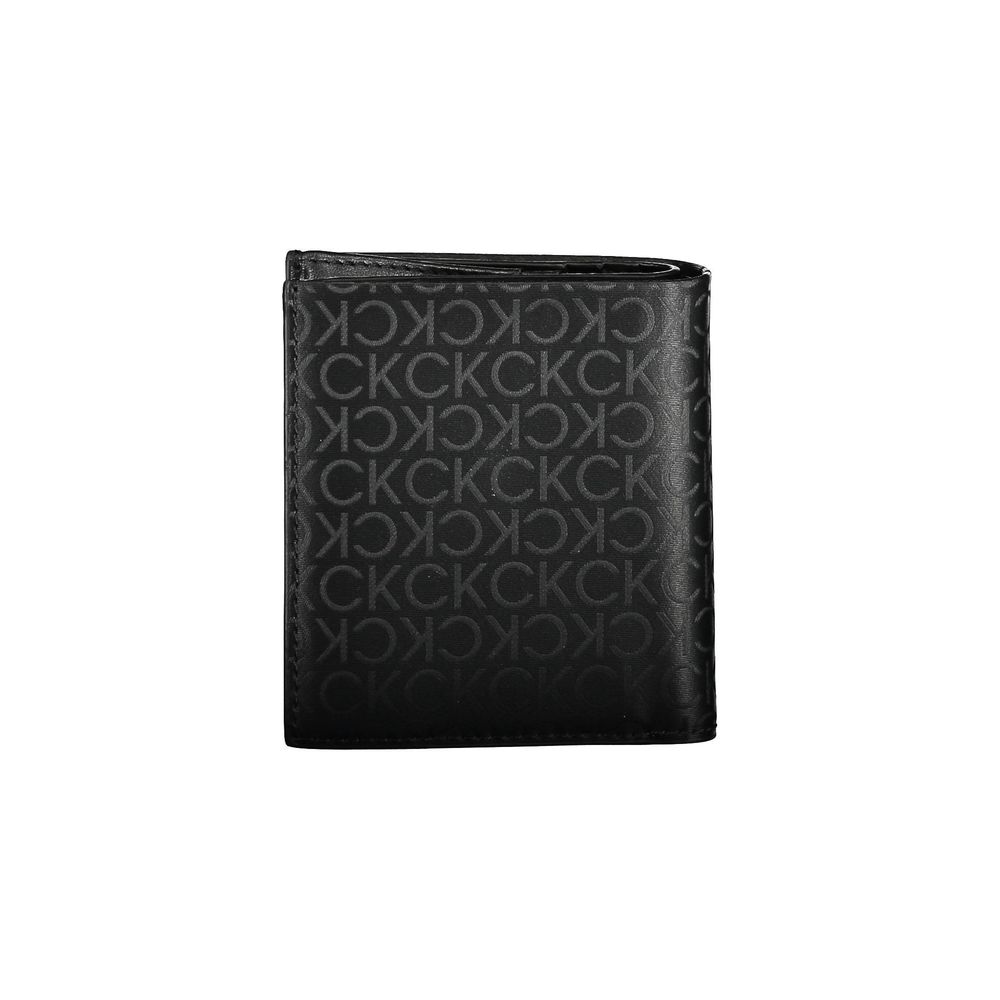 Calvin Klein Schwarze Polyester-Geldbörse