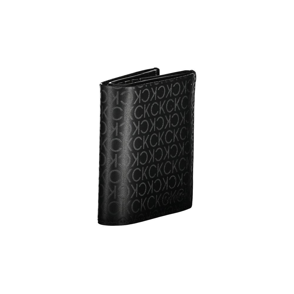 Calvin Klein Schwarze Polyester-Geldbörse