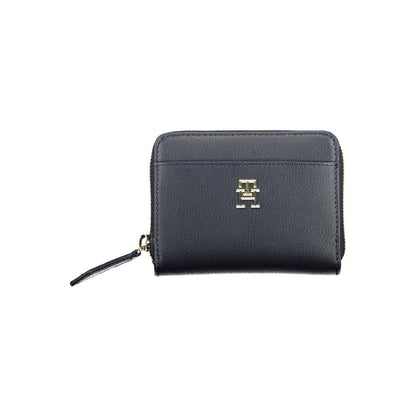 Tommy Hilfiger – Blaue Polyester-Geldbörse