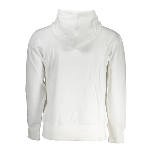 Calvin Klein Weißer Baumwollpullover für Herren