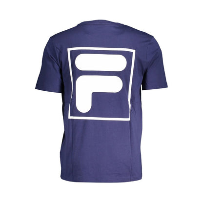 Fila Blue Cotton T-Shirt
