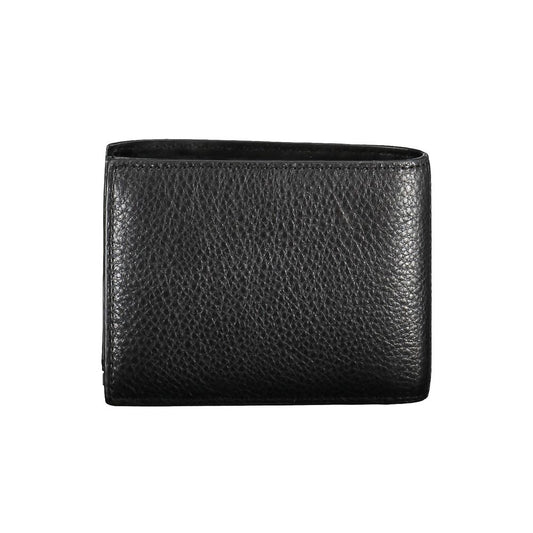 Calvin Klein Schwarze Lederbrieftasche