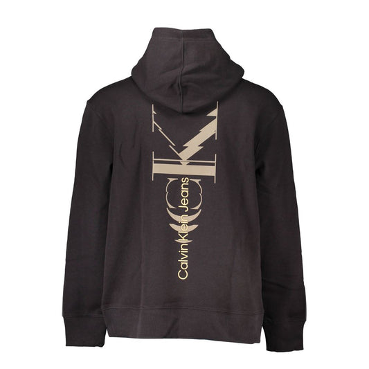 Calvin Klein Herrenpullover aus schwarzer Baumwolle