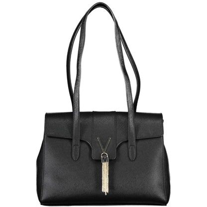 Mario Valentino Schwarze Polyethylen-Handtasche