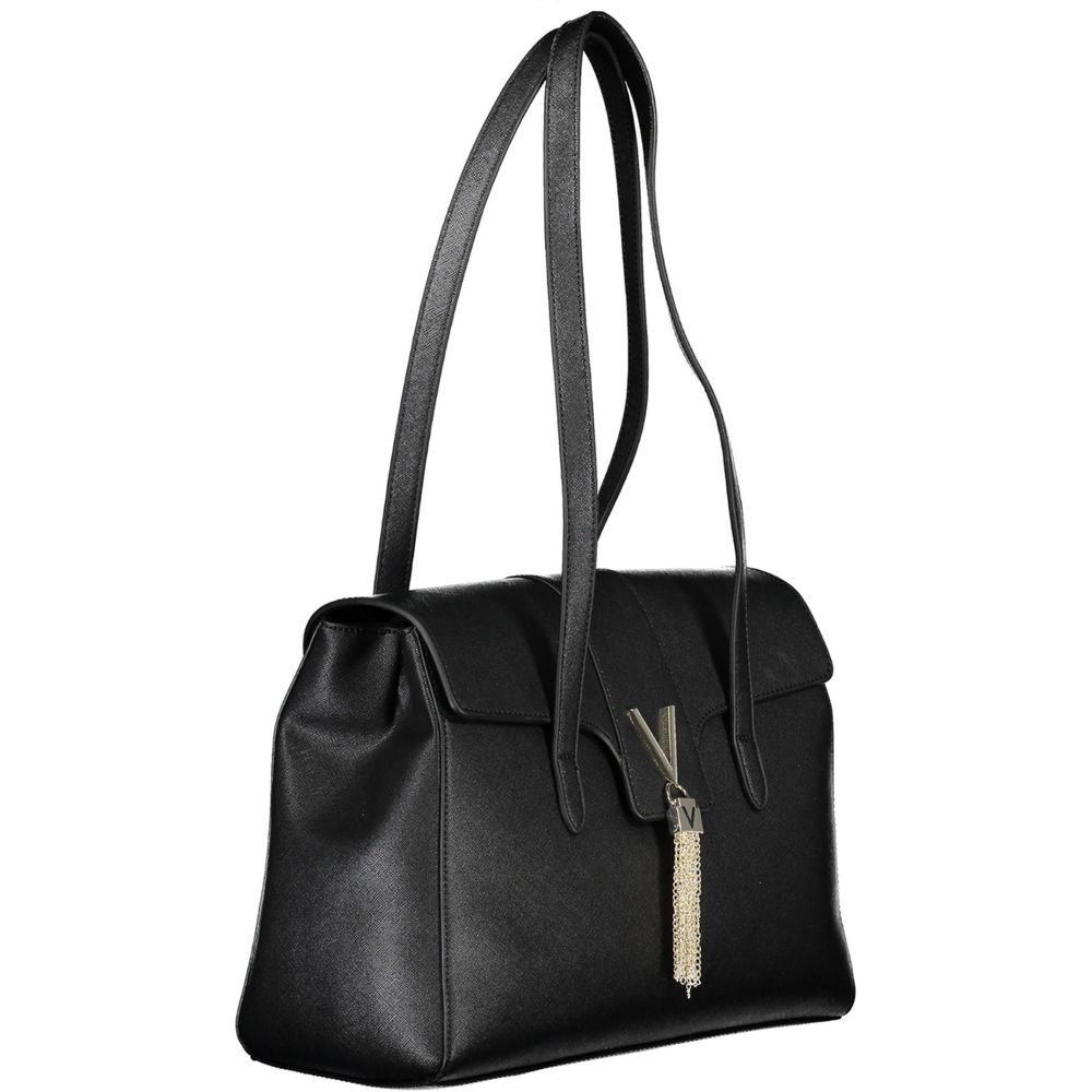 Mario Valentino Schwarze Polyethylen-Handtasche