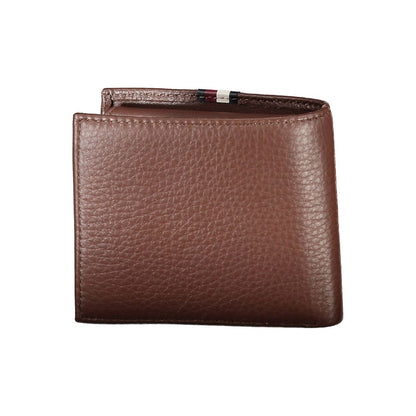 Tommy Hilfiger – Braune Lederbrieftasche
