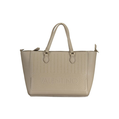 Mario Valentino Beige Polyethylen Handtasche