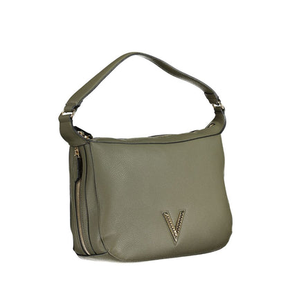 Mario Valentino Grüne Polyethylen-Handtasche