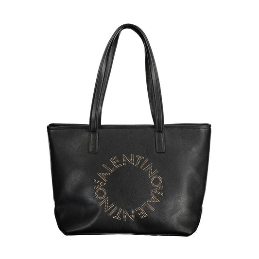 Mario Valentino Schwarze Polyethylen-Handtasche