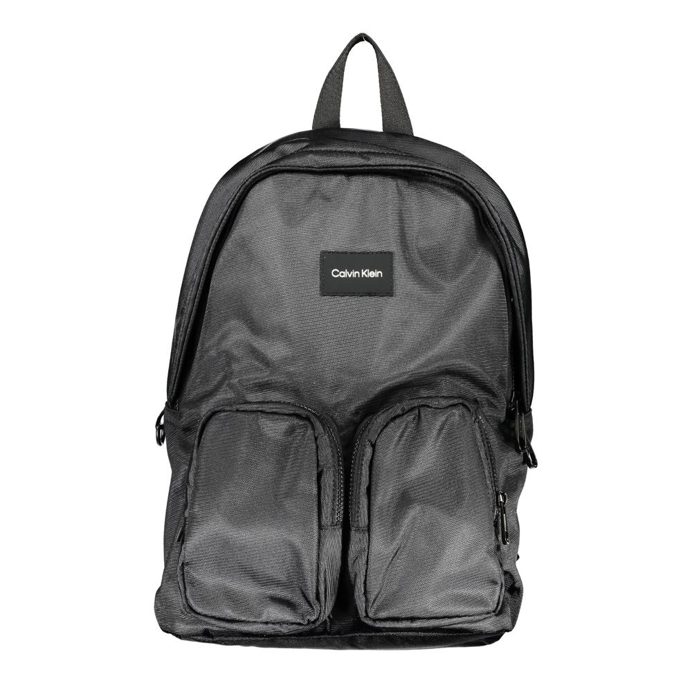Calvin Klein – Schwarzer Polyester-Rucksack