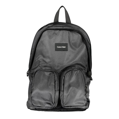 Calvin Klein – Schwarzer Polyester-Rucksack