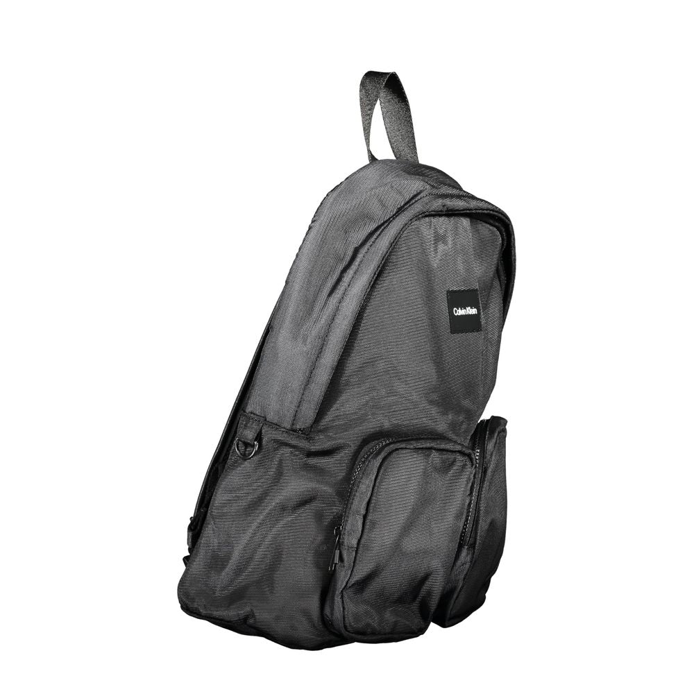 Calvin Klein – Schwarzer Polyester-Rucksack