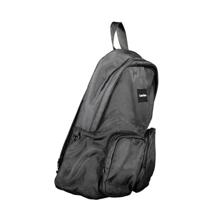 Calvin Klein – Schwarzer Polyester-Rucksack