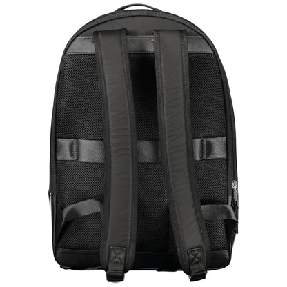 Tommy Hilfiger – Schwarzer Polyester-Rucksack