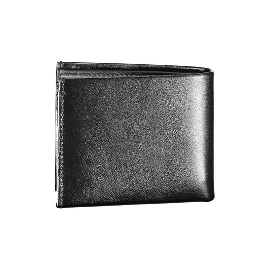 Calvin Klein Schwarze Lederbrieftasche